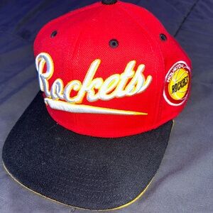 Rockets Mitchell and Ness/Hardwood Classic Snapback Vintage Hat